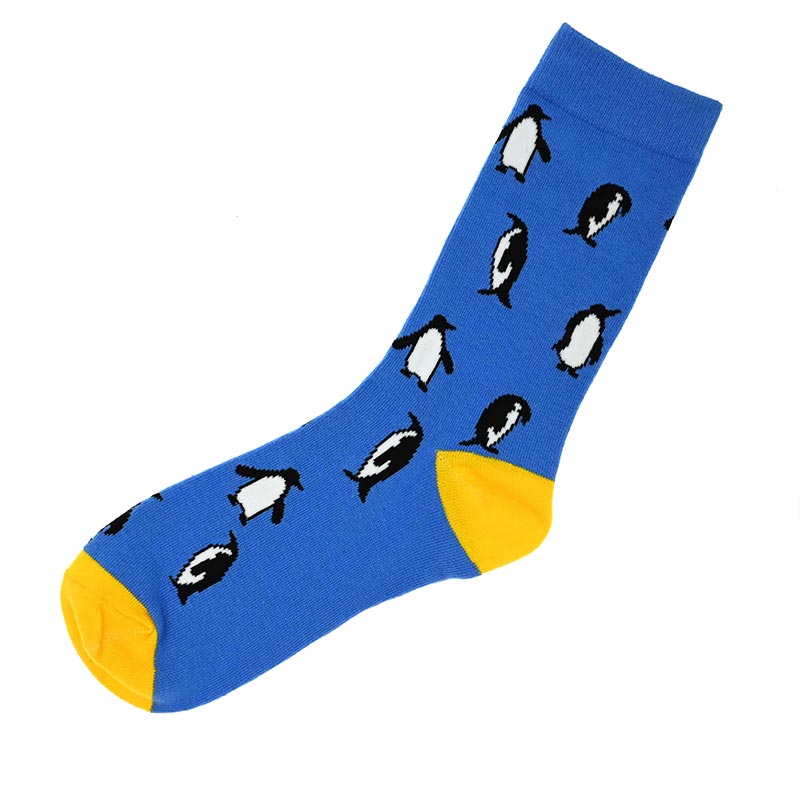Socken mit Pinguin Motiv